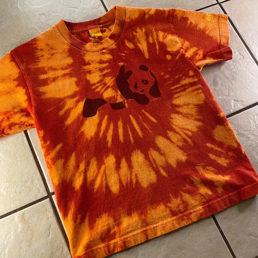 Men’s enjoi skateboarding shirt tie-dye acid wash